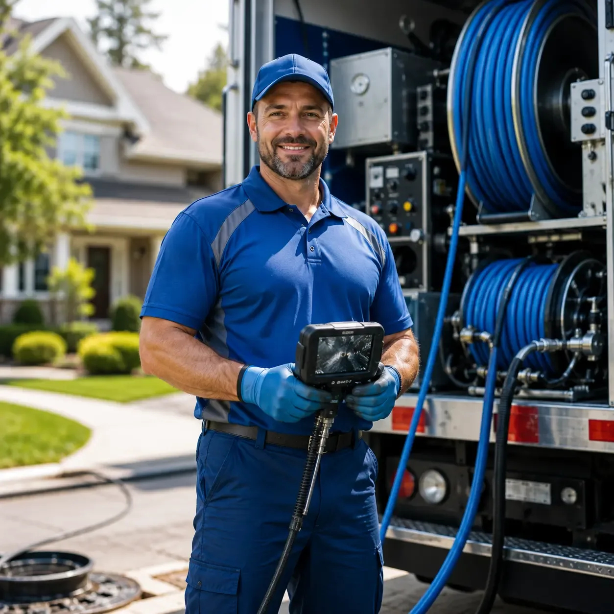 Local outdoor drain cleaning specialists in May, TX